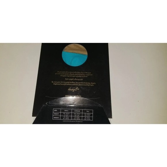 Honey Birdette Sabrina Stockings Luxury Thigh High Stay Ups new - Picture 4 of 5